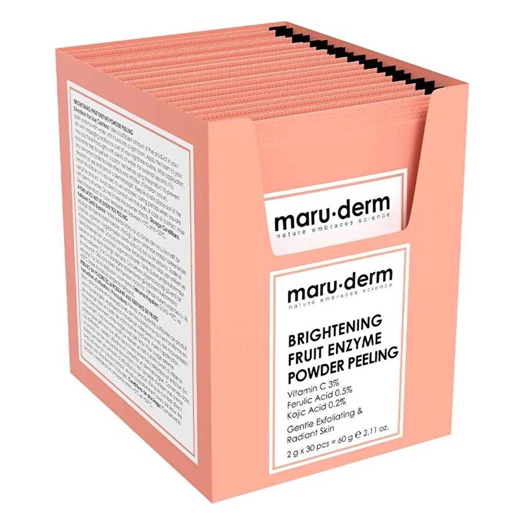 Maruderm Brightening Fruit Enzyme Powder Peeling 60 gr