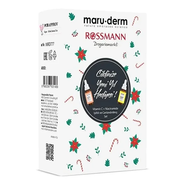 Maruderm Vitamin C + Niacinamide Serum Set of 2 30 ml + 30 ml