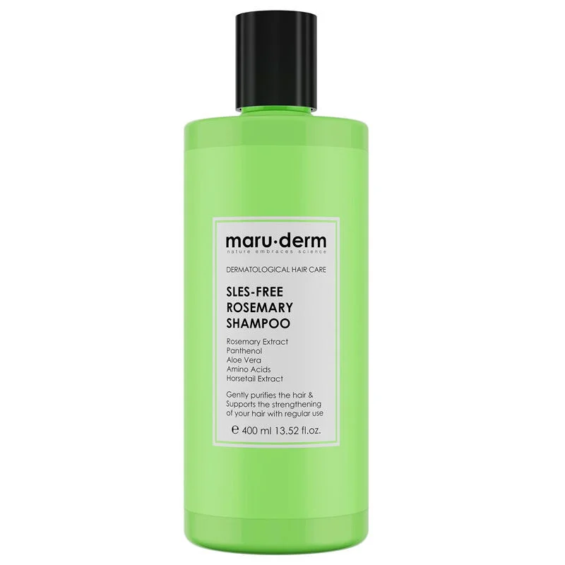 Maruderm Rosemary Shampoo 400 ml - All Hair Types