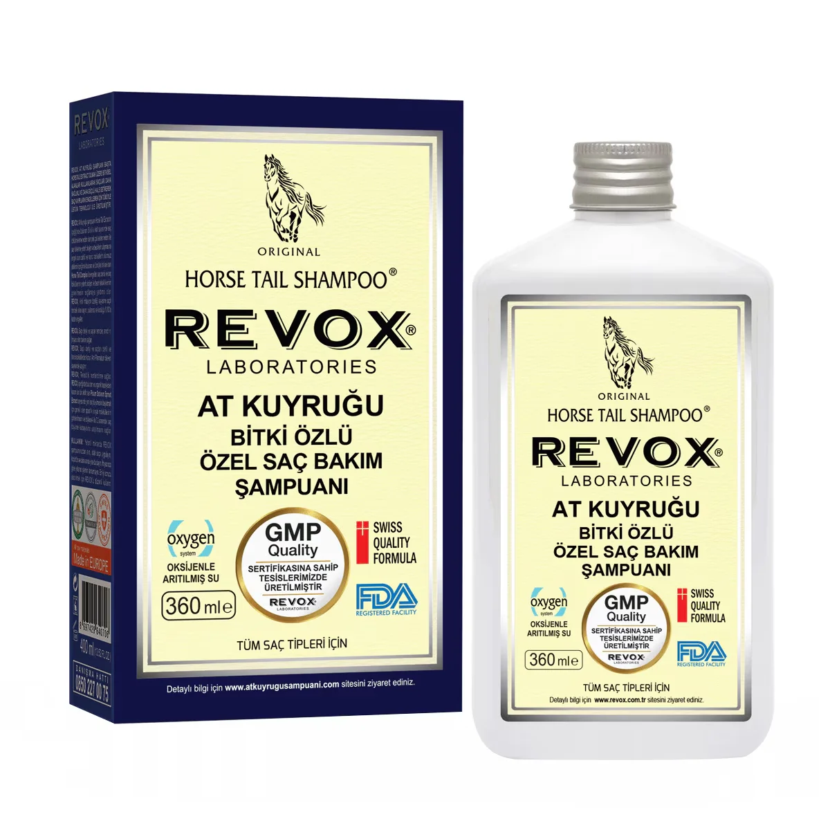 Revox Shampoo Horsetail Extract 360 ml