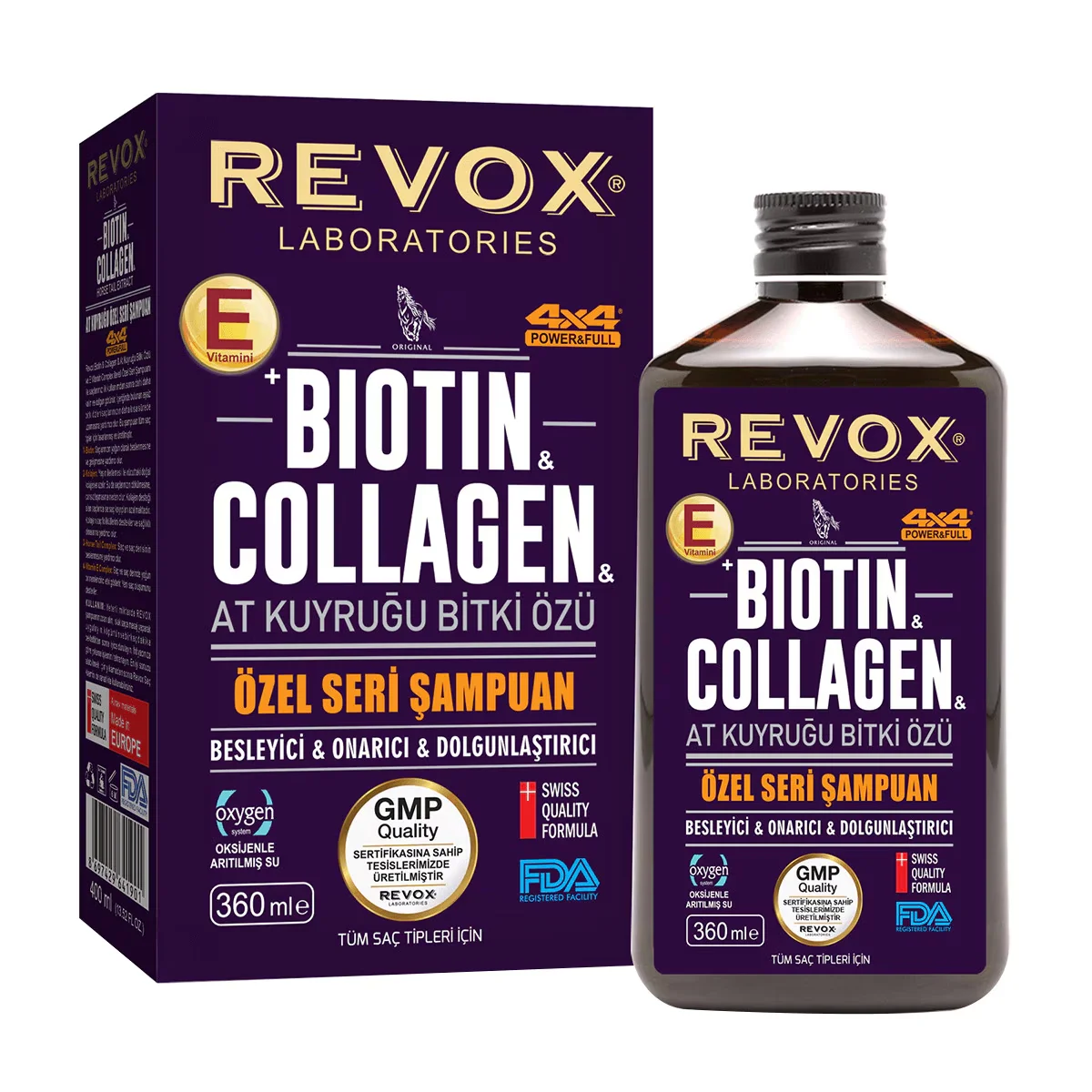 Revox Biotin And Collagen Shampoo 360 ml