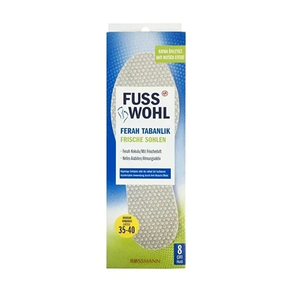 Fusswohl Spacious Insole 8 pcs 1 pcs