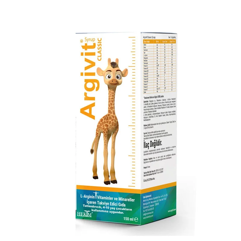 Argivit Classic Kids Syrup 150 ml