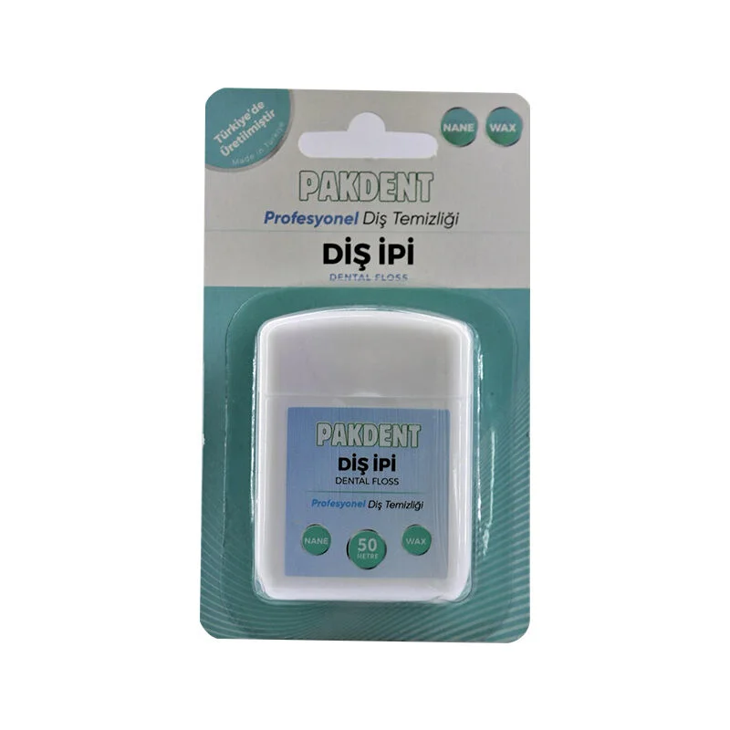 Pakdent Mint Dental Floss 50 meters
