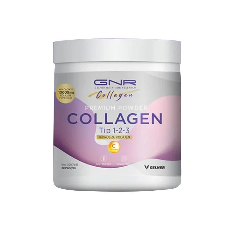 GNR Hydrolysiertes Kollagen &amp; Vitamin C Supplement - 300g