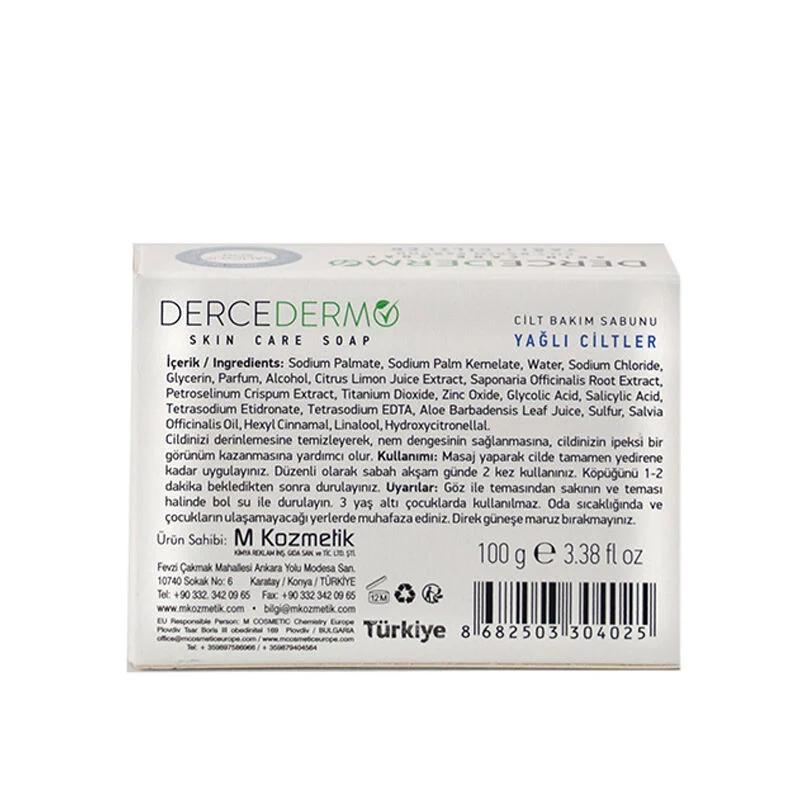 Derce Dermo Skin Care Soap 100 mg