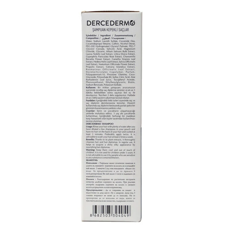 Derce Sebo Defense Shampoo 250ml