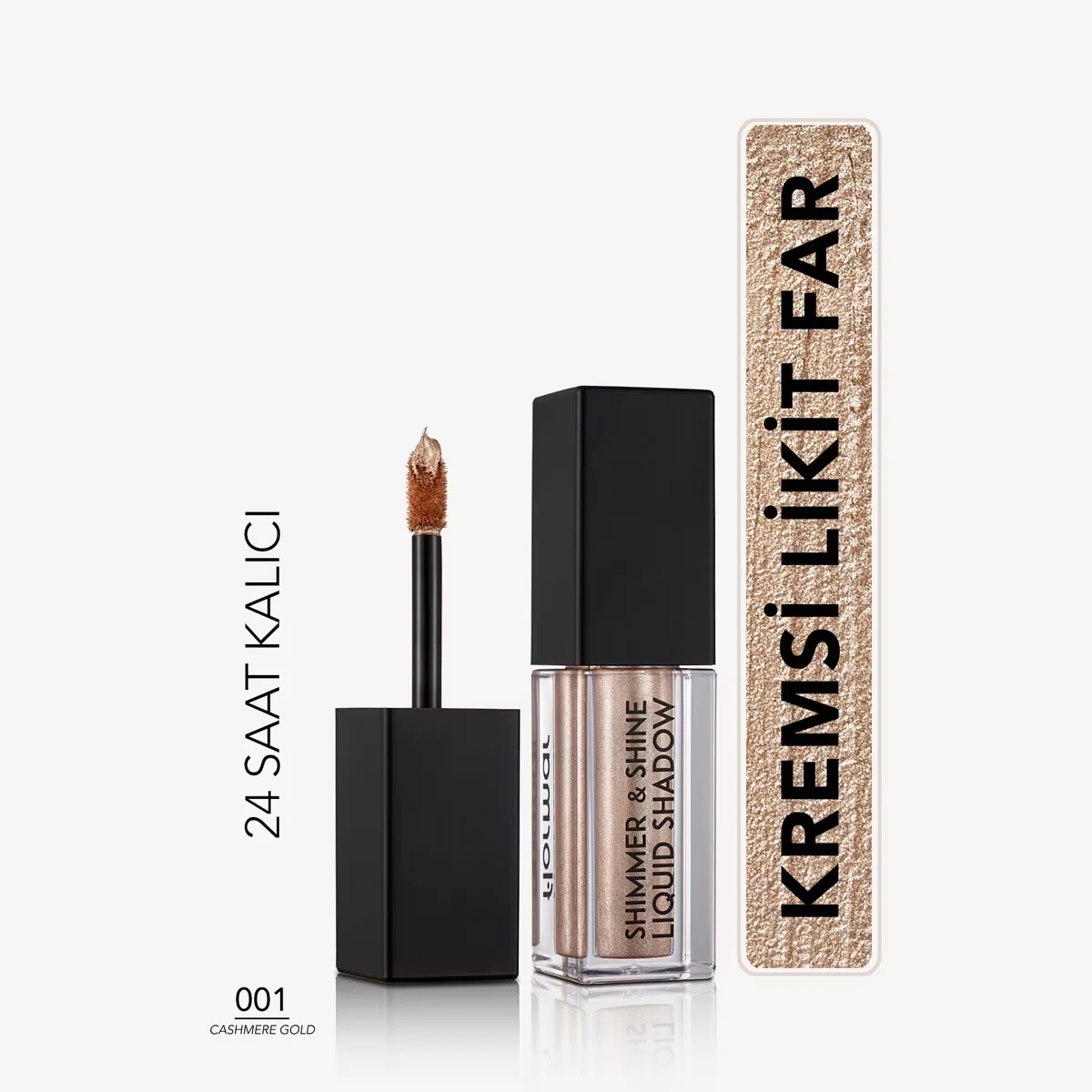 Flormar Shimmer &amp; Shine Glitter Liquid Eyeshadow No: 001