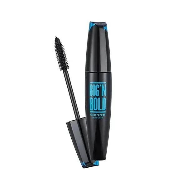 Flormar Big N Bold Waterproof Plumping Mascara - Intense Black