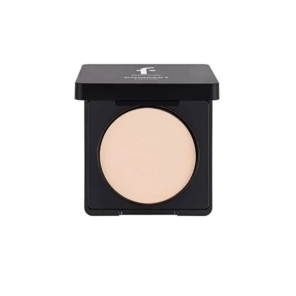 Flormar High Pigment & Semi-Matte Finish Fine Structure Compact Powder 090 Medium Rose 1 pcs