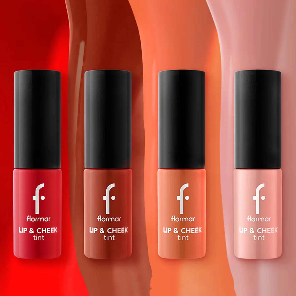 Flormar wasserbasierte Tinte für Lippen und Wangen - Natural Matte 6,9ml