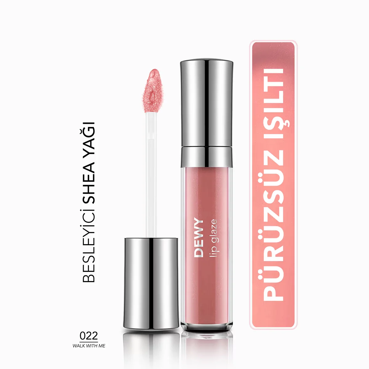 Flormar Dewy Lip Glaze Gloss 022