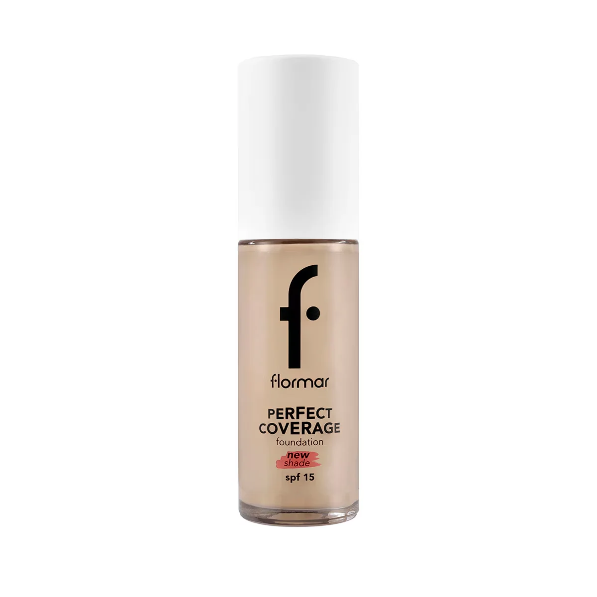 Фонд для лица Flormar Perfect Coverage 131 теплый нюд