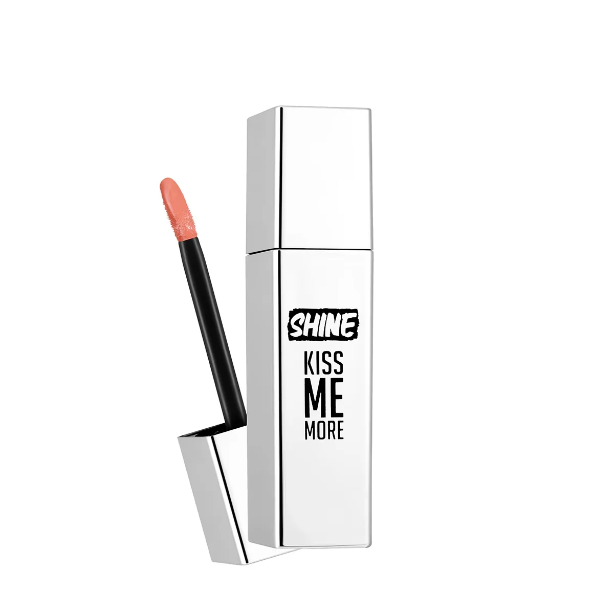 Flormar Shine Kiss Me More Long Lasting & Shiny Finish Liquid Lipstick 002 aprct Marmlde