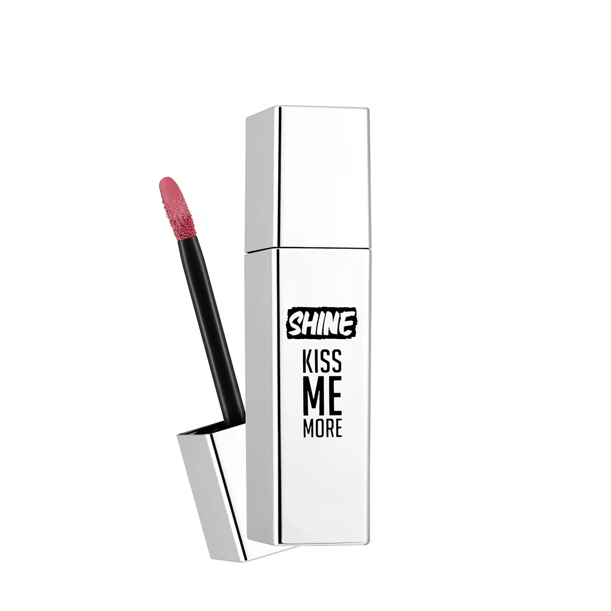 Flormar Shine Kiss Me More Long-lasting & Shiny Finish Liquid Lipstick 004 fall Rose