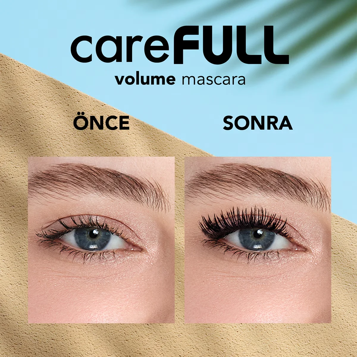 Flormar CareFULL Volumen Stärkende Mascara - 000 Schwarz