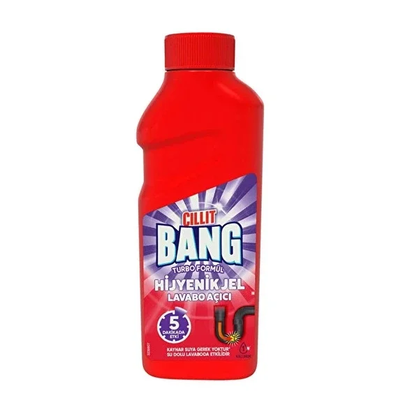 Cillit Bang 500ml Sink Opener Gel - Fast, No Ammonia, Pipe Safe