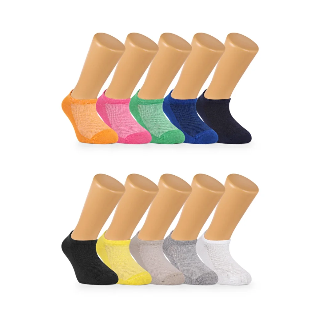 Ozzy Socks Kids 10-pack Seamless Cotton Baby Kids Booties Socks 5/7 years Old