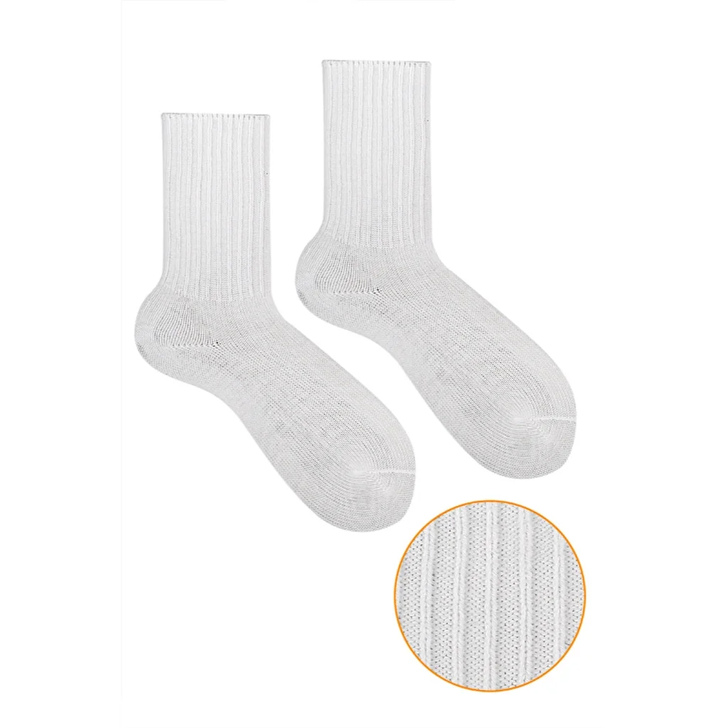 Ozzy Socks Women's Wool Ecru Socks 36/40