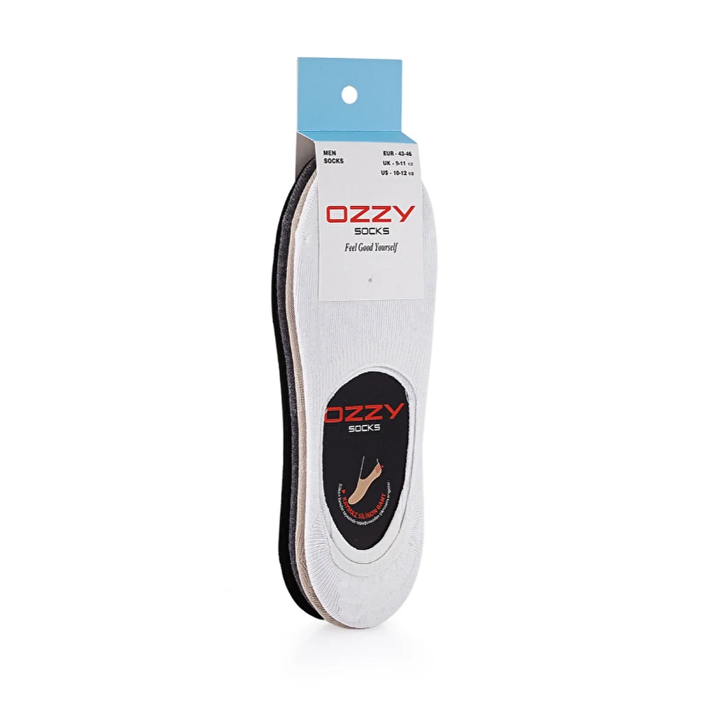 جوارب باليرينا للرجال 4 قطع مقاس 43/46 من أوزي سوكس Ozzy Socks