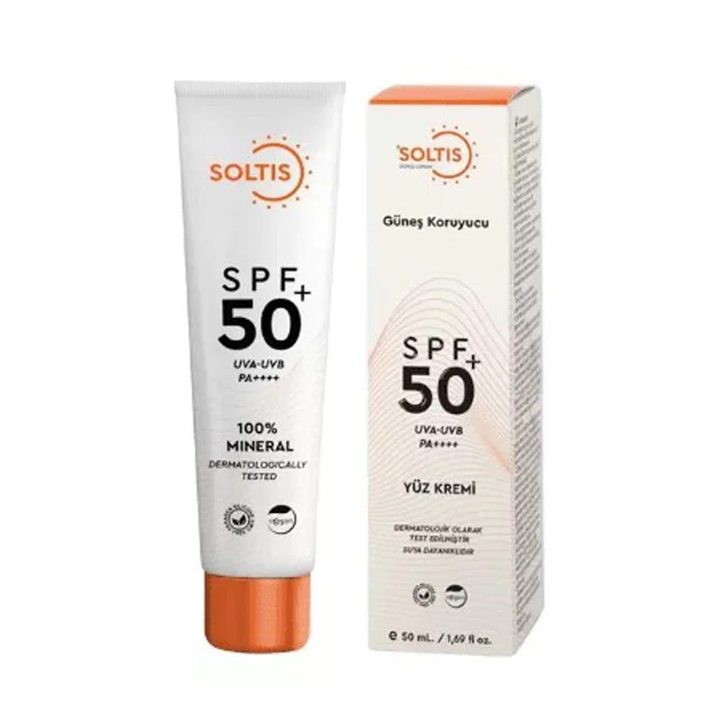 Soltis Organic Certified Spf 50 sunscreen Cream 50 ml