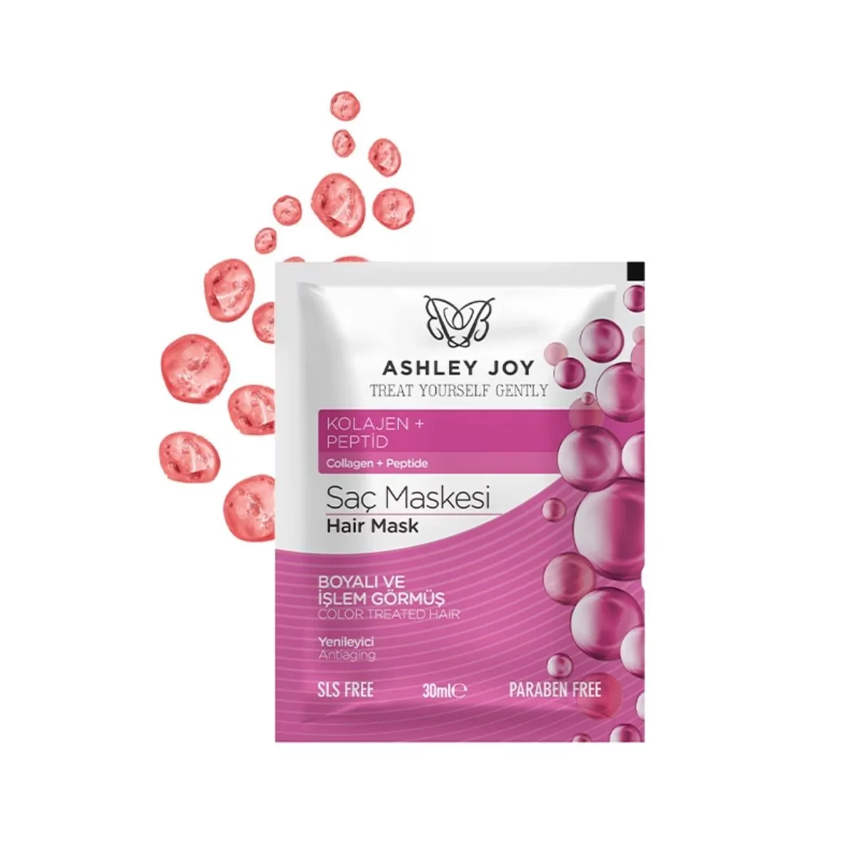 Ashley Joy Revitalizing Hair Mask 30ml - Nourishing Hair Treatment