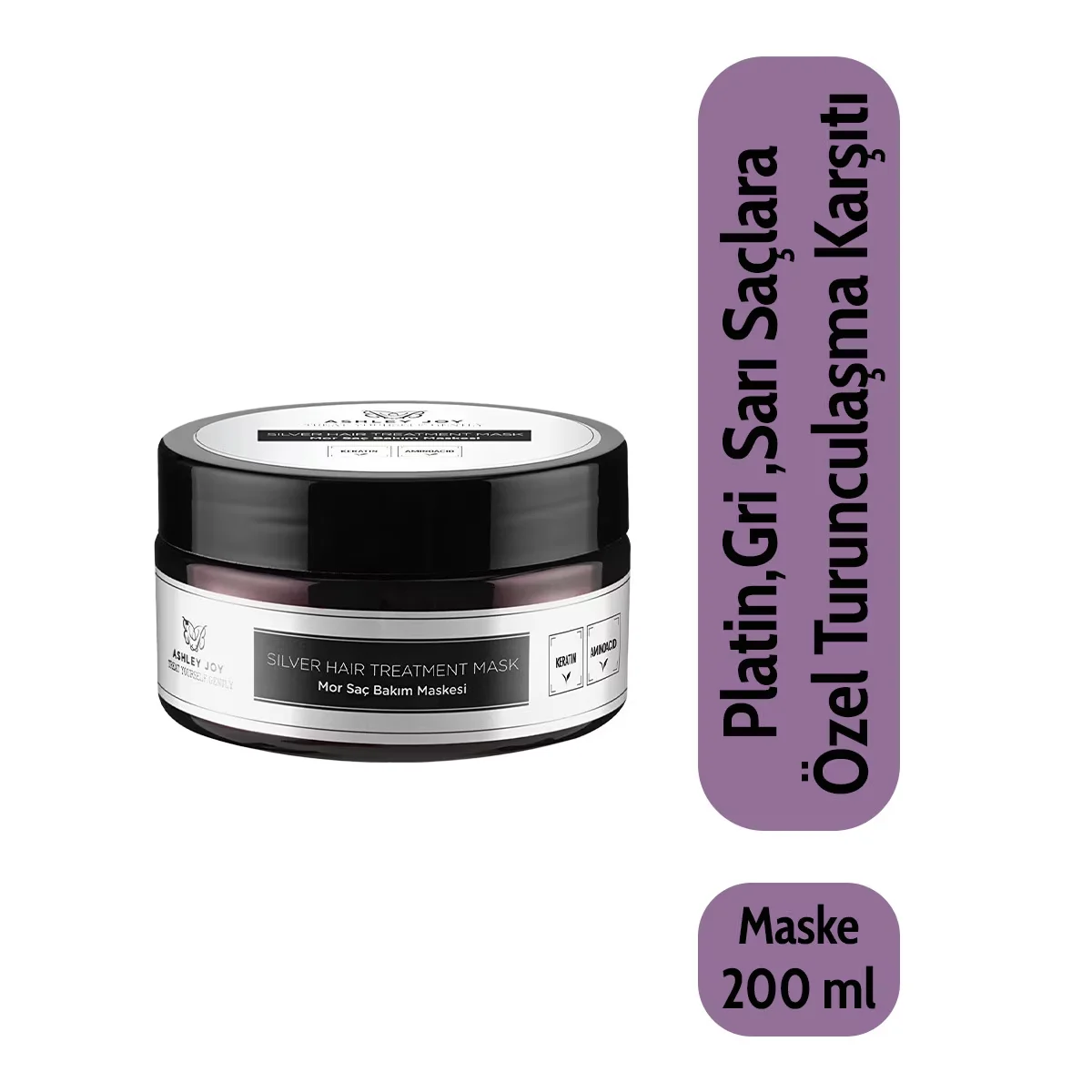 Ashley Joy Lila Haarpflege-Maske 200ml