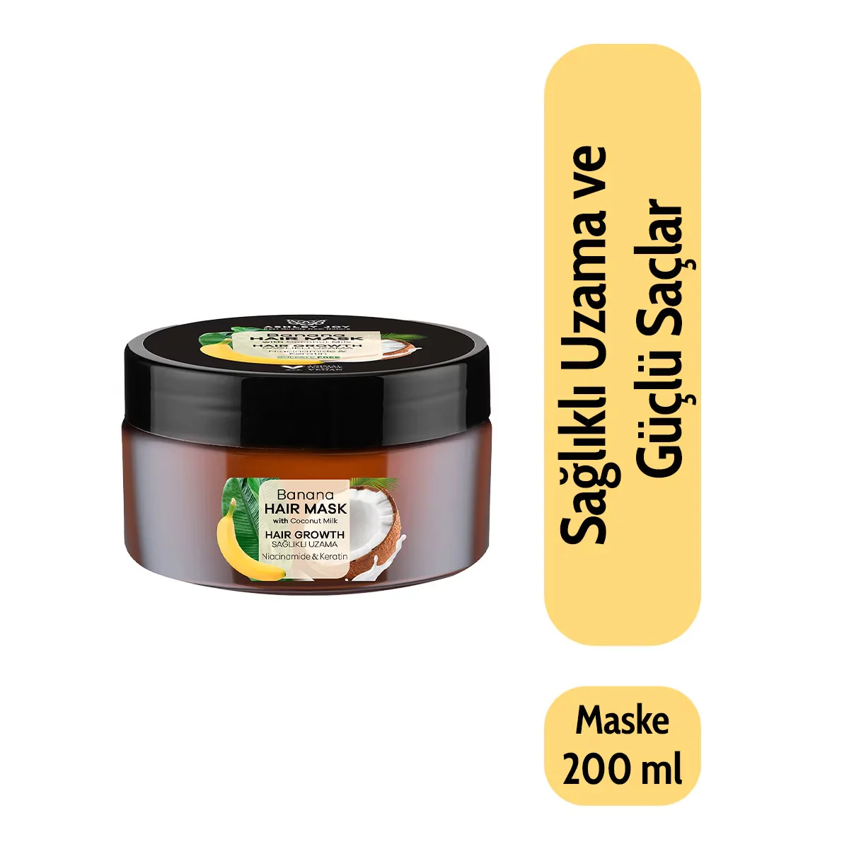 Ashley Joy Banana Hair Care Mask 200 ml