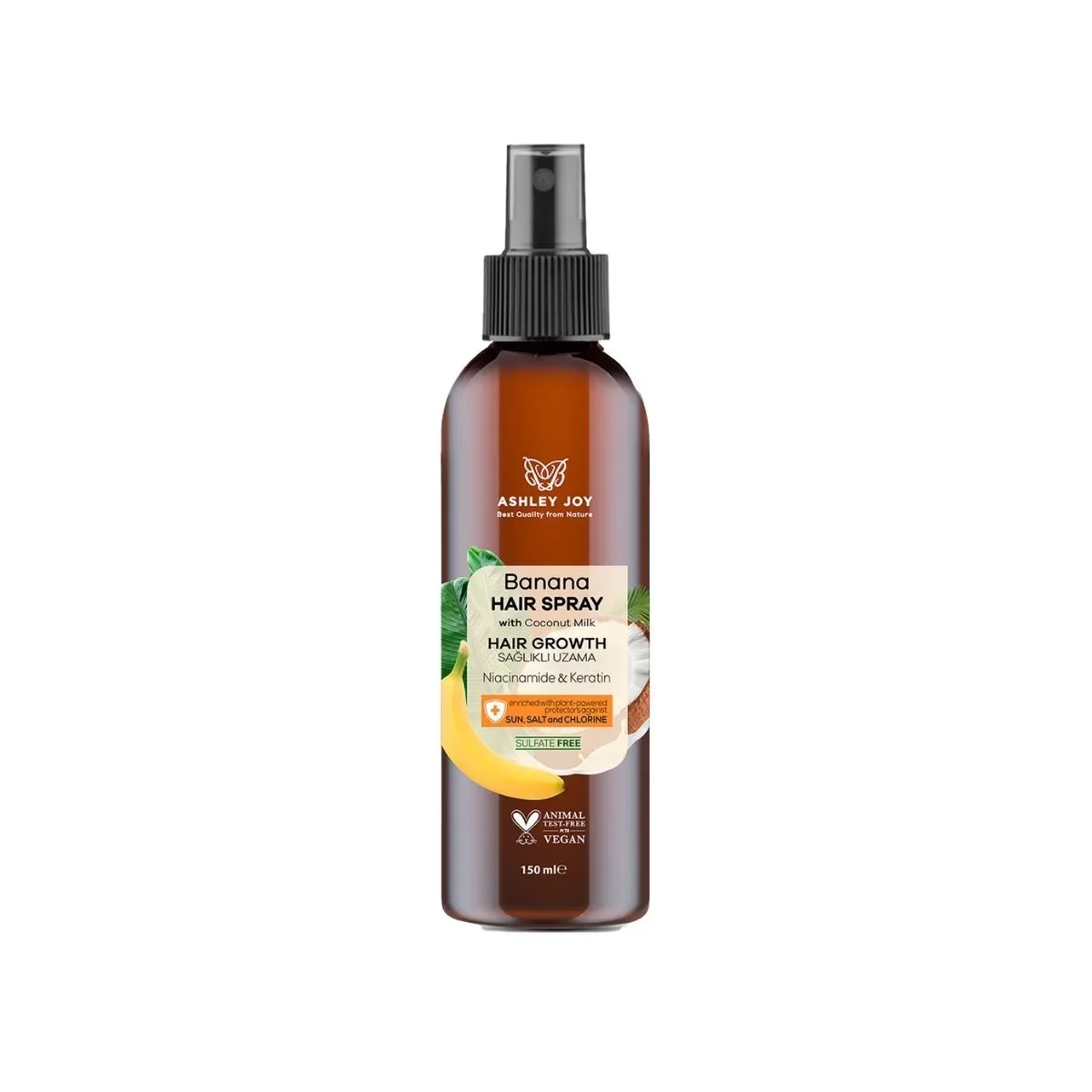 Ashley Joy Banana Protective Hair Care Spray 150 ml