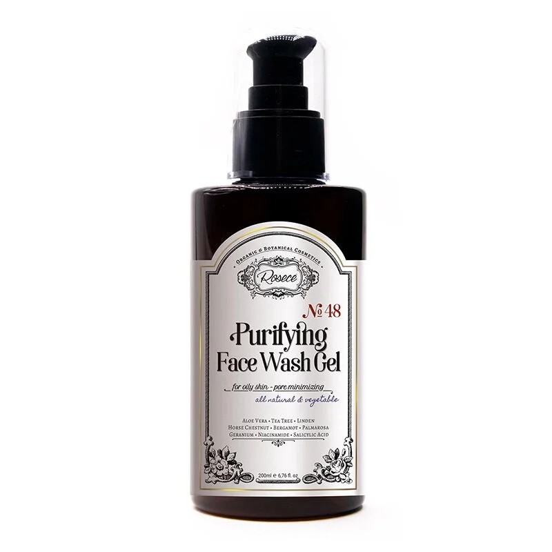 Rosece R48 purifying Anti-blackhead | Face Wash Gel 200 ml