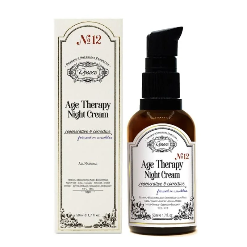 Rosece Age Therapy Night Cream 50ml - Anti-Aging Hydration