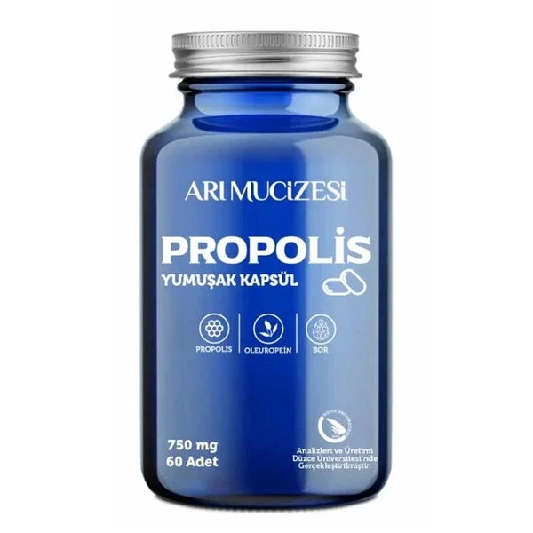 Bee Miracle Propolis-Oleuropein & Boron Ergänzung 60 Kapseln