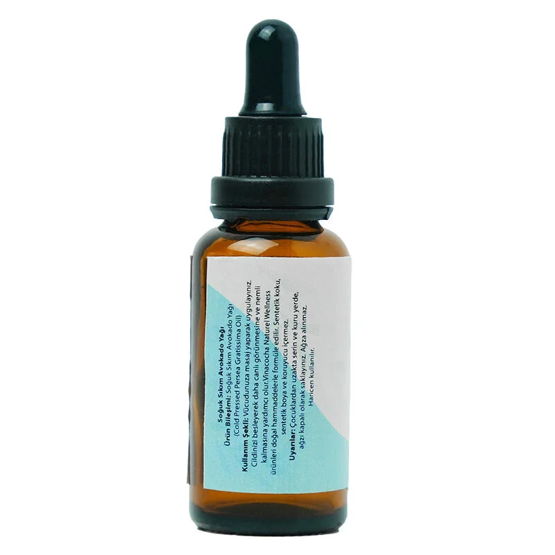 Vinacocha Cold Pressed Avocado Oil - 30ml Pure &amp; Natural