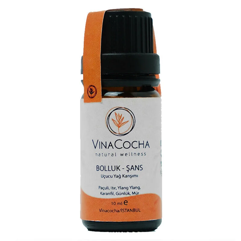 Vinacocha 10ml Abundance Luck Essential Oil Blend for Prosperity