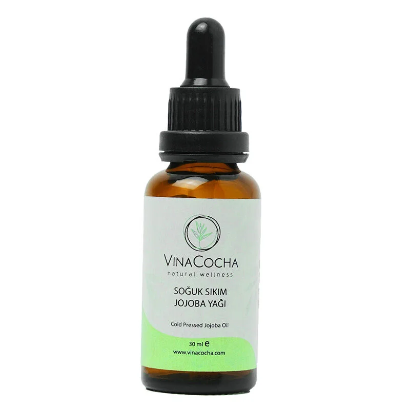 Vinacocha 30ml Cold Pressed Jojoba Oil - Pure & Natural