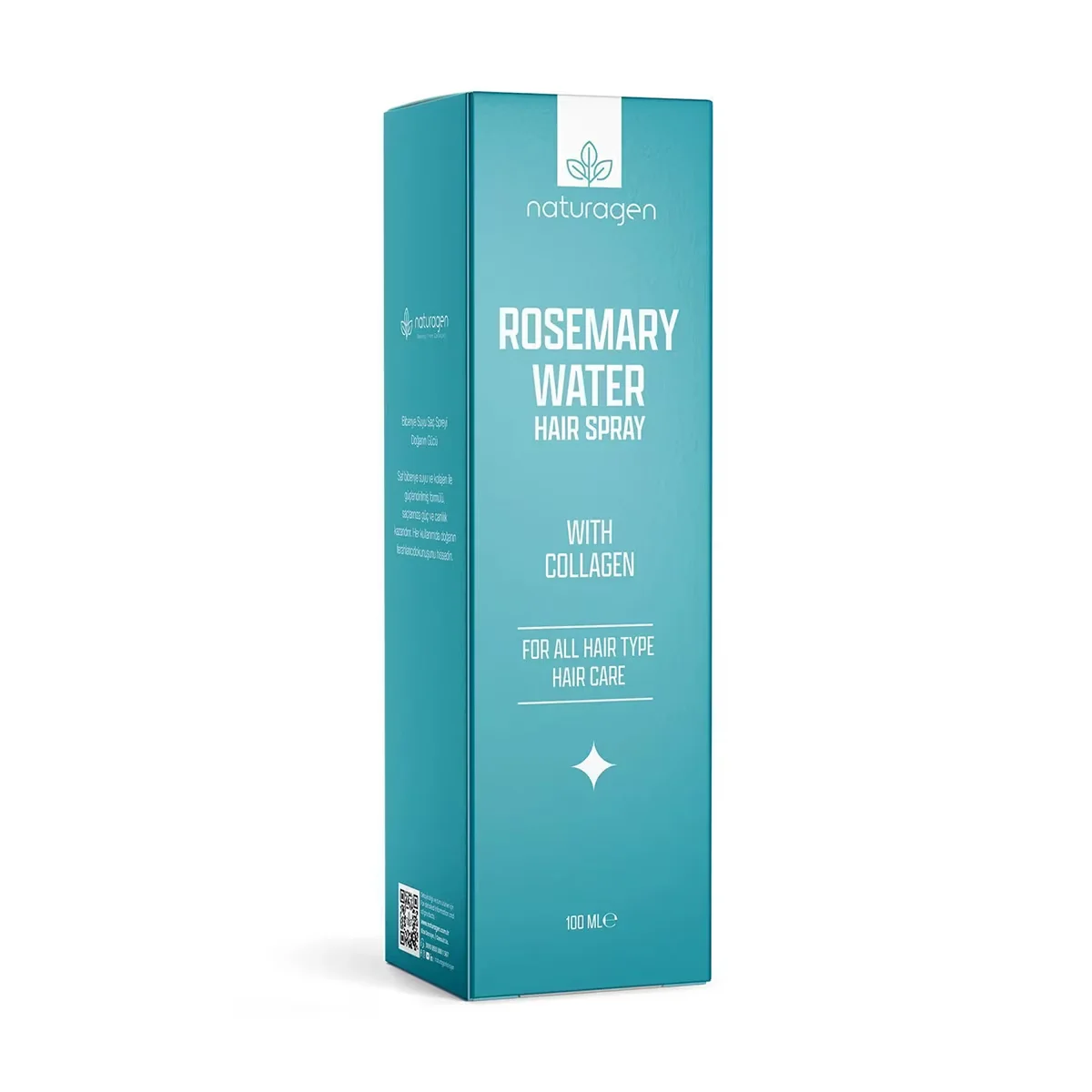 Rosmarinwasser Haarspray mit Kollagen von Naturagen