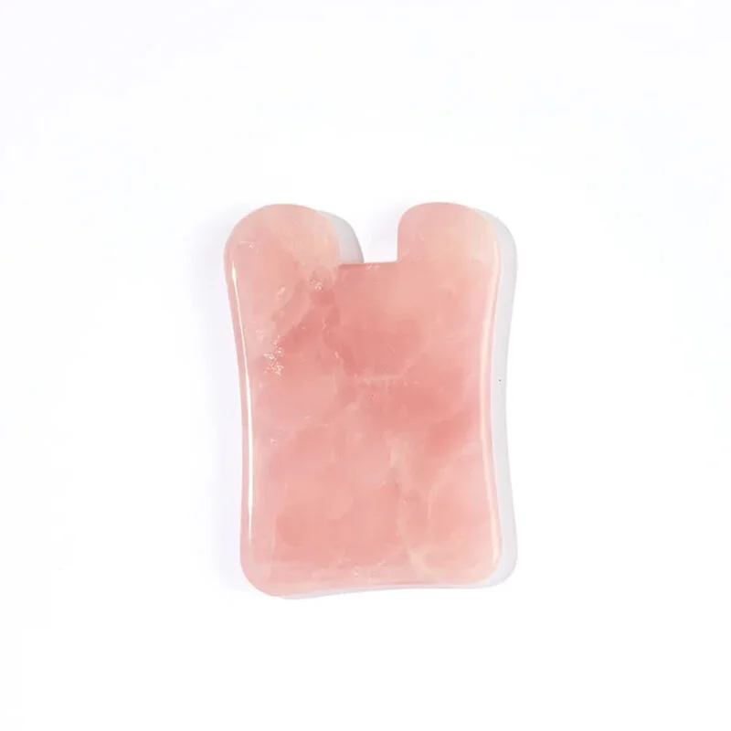 Pelcare Rose Quartz Square Gua Sha