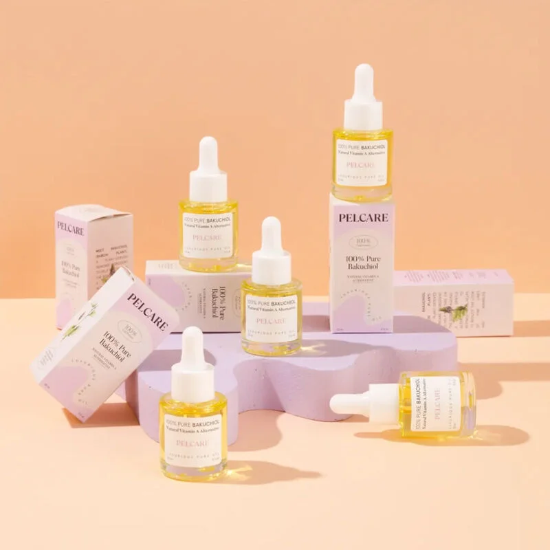 Pelcare 100% reines Bakuchiol-Öl - Anti-Aging Hautelixier 20ml