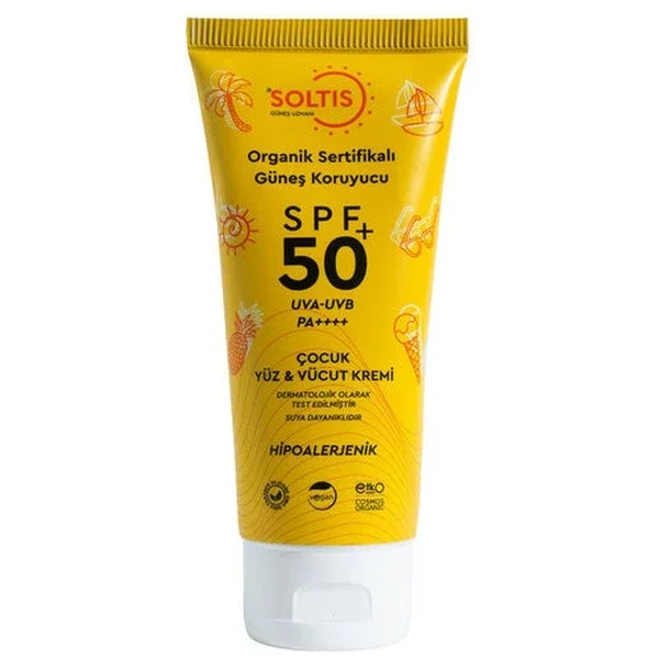 Soltis 100% Mineral Children's Sun Cream Spf50 100 ml