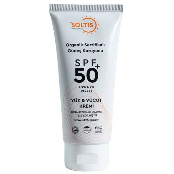 Soltis 100% Mineral Sunscreen Spf 50+ 100 ml
