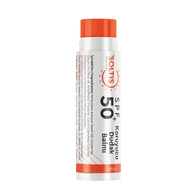 Soltis Intense Moisturizing And Plumping Lip Balm Spf50+ 5 ml - Peach