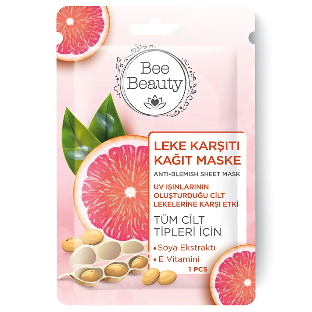Bee Beauty Anti-Pickel Maske – Hydratisierende Papierbehandlung 25ml
