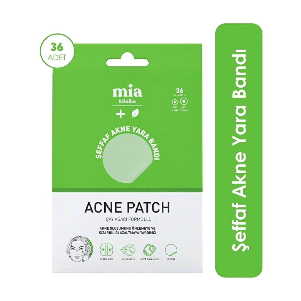 Прозрачный акне-бандаж Mia Clinica 36 шт