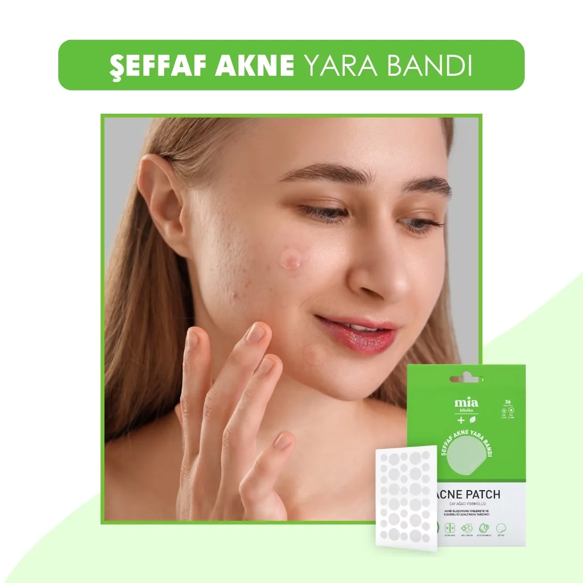 Mia Clinica Transparent Acne Patches - 36 Pieces