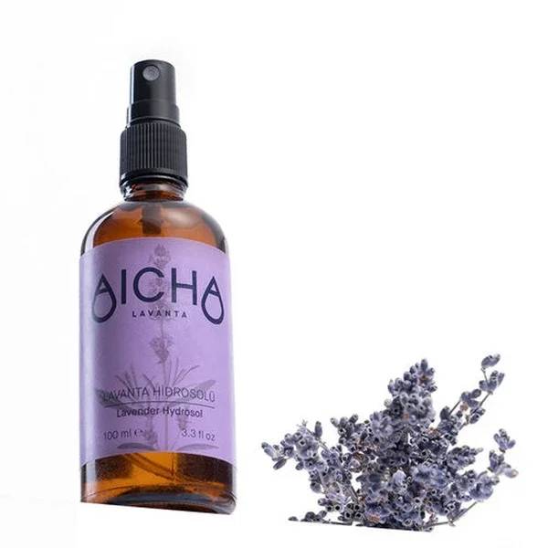 Aicha Lavender Hydrosol 100ml | Pure Aromatherapy Spray