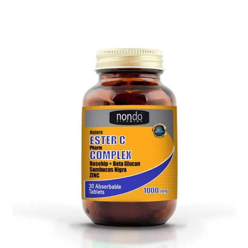 Nondo Vitamins Ester C Complex 1000 mg Supplementary Food 30 tablets