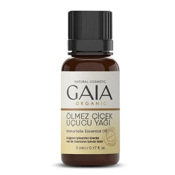 Gaia Organic Helichrysum Essential Oil 5ml - Everlasting Flower
