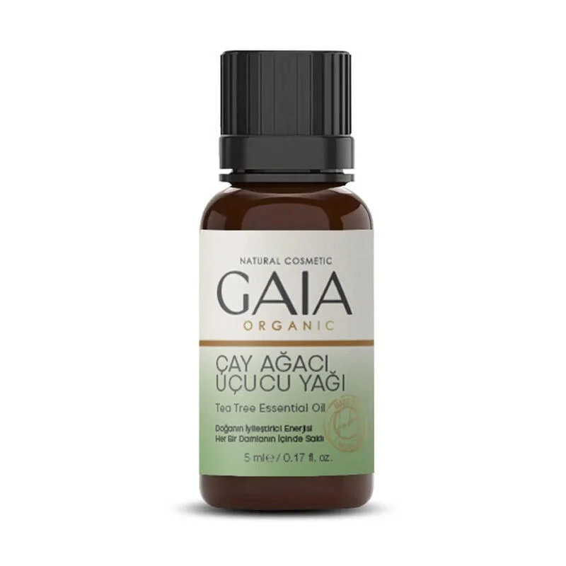 Gaia Organic Tea Tree Essential Oil 5 ml - Pure & Natural