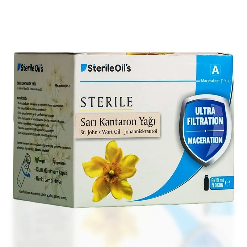 Sterile Öle Johanniskrautöl - 6 x 10 ml