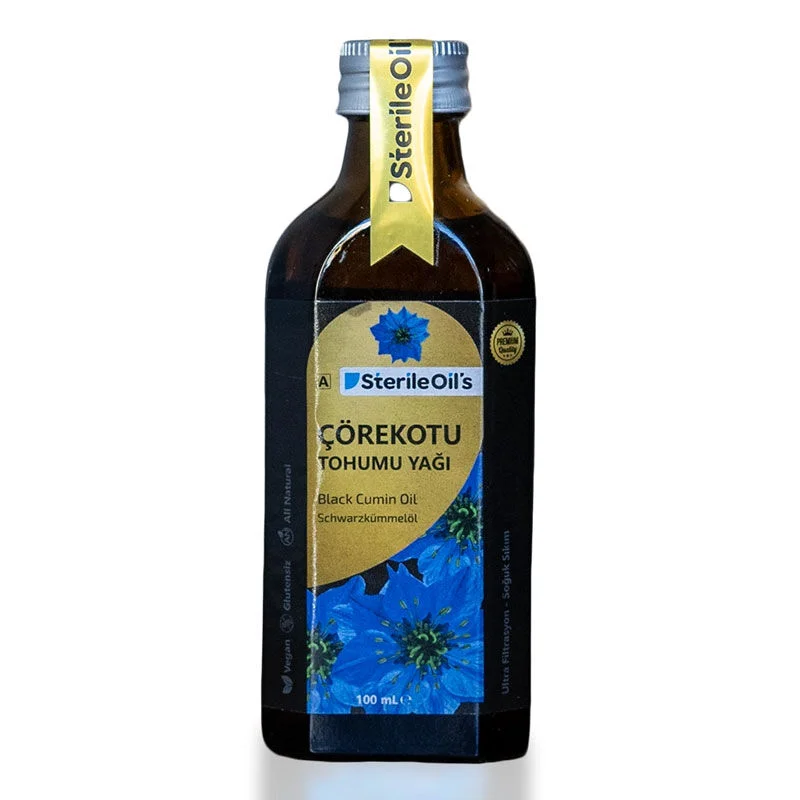 Sterile Oils Black Cumin Seed Oil 100ml - Pure & Organic